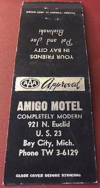 Amigo Motel - Matchbook (newer photo)